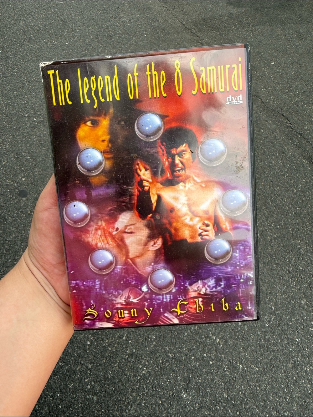 The legend of the 8 samurai DVD Sonny Chiba Japanese Fantasy